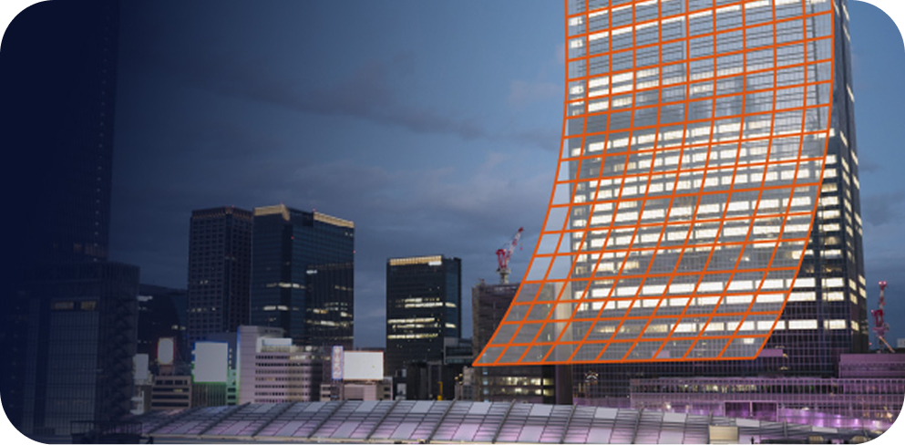 LED Film installation example